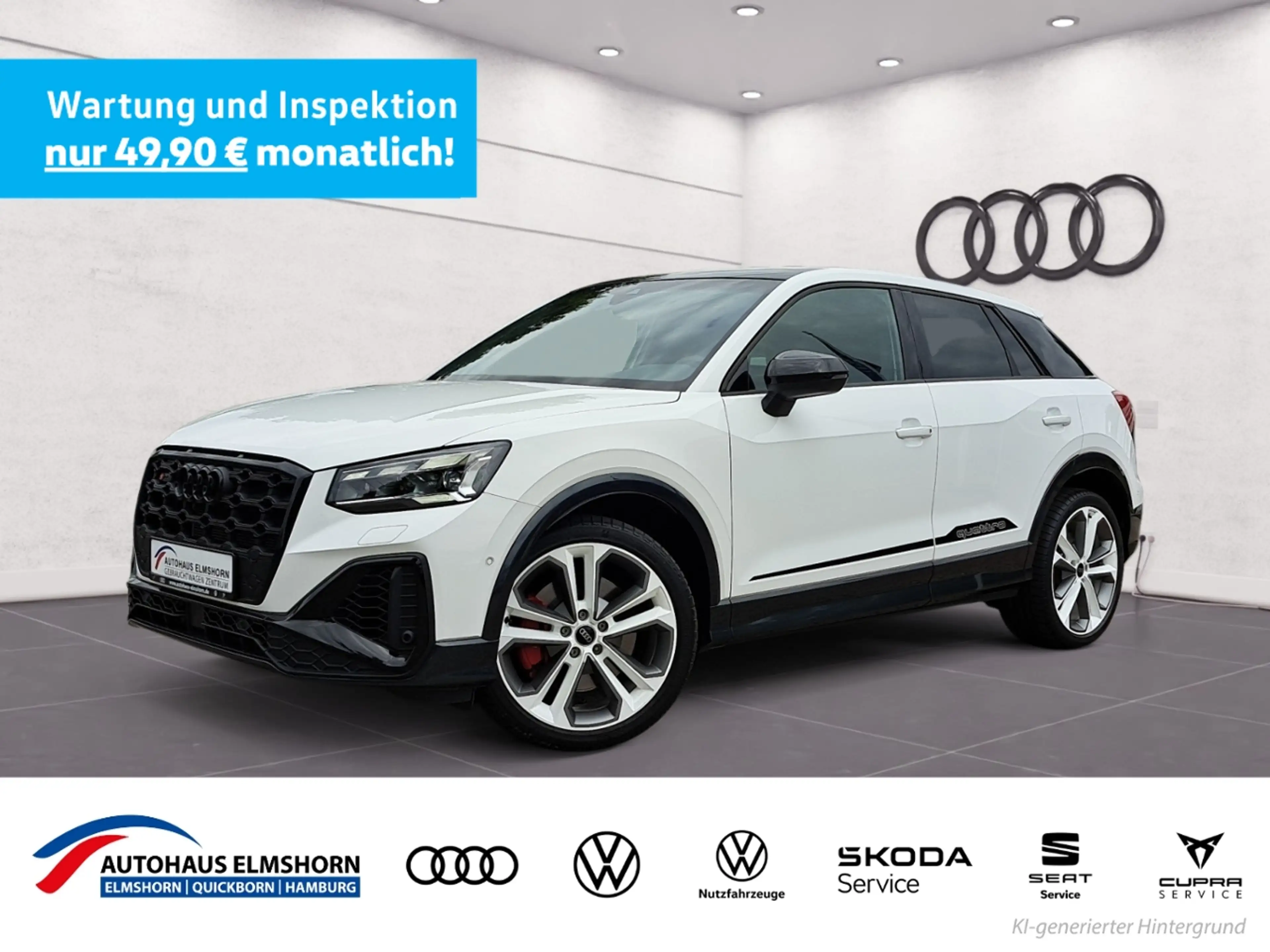 Audi SQ2 TFSI S tronic PANO AHK NAV SONOS KAM DWA MATRIX 1