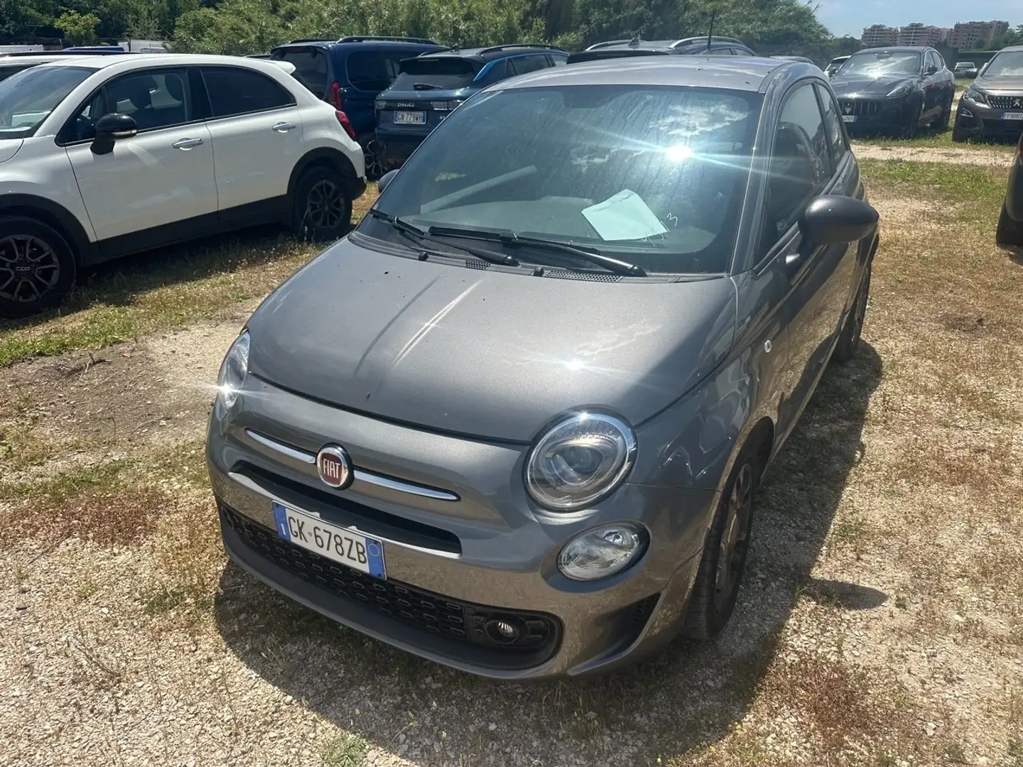 Fiat 500 1.0 HYBRID CONNECT *UNIPRO'**PREZZO VERO** Gris - 1