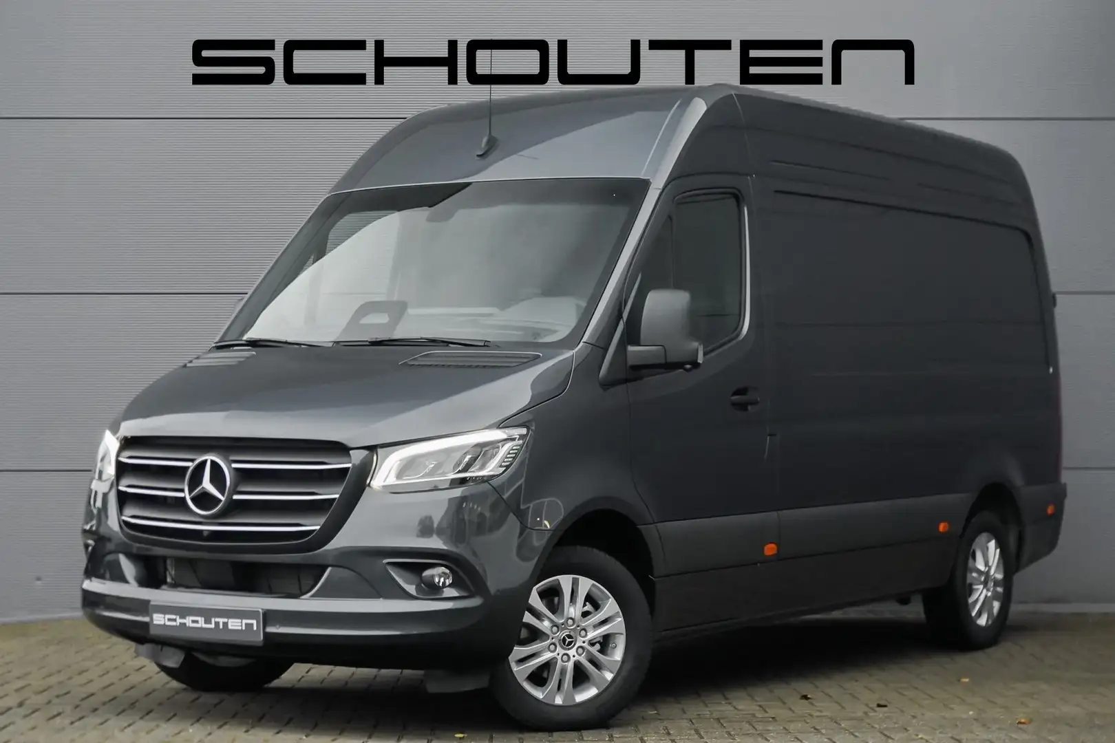 Mercedes-Benz Sprinter 319 1.9 CDI L2H2 RWD Distronic 360° Camera LED Nav Gris - 1