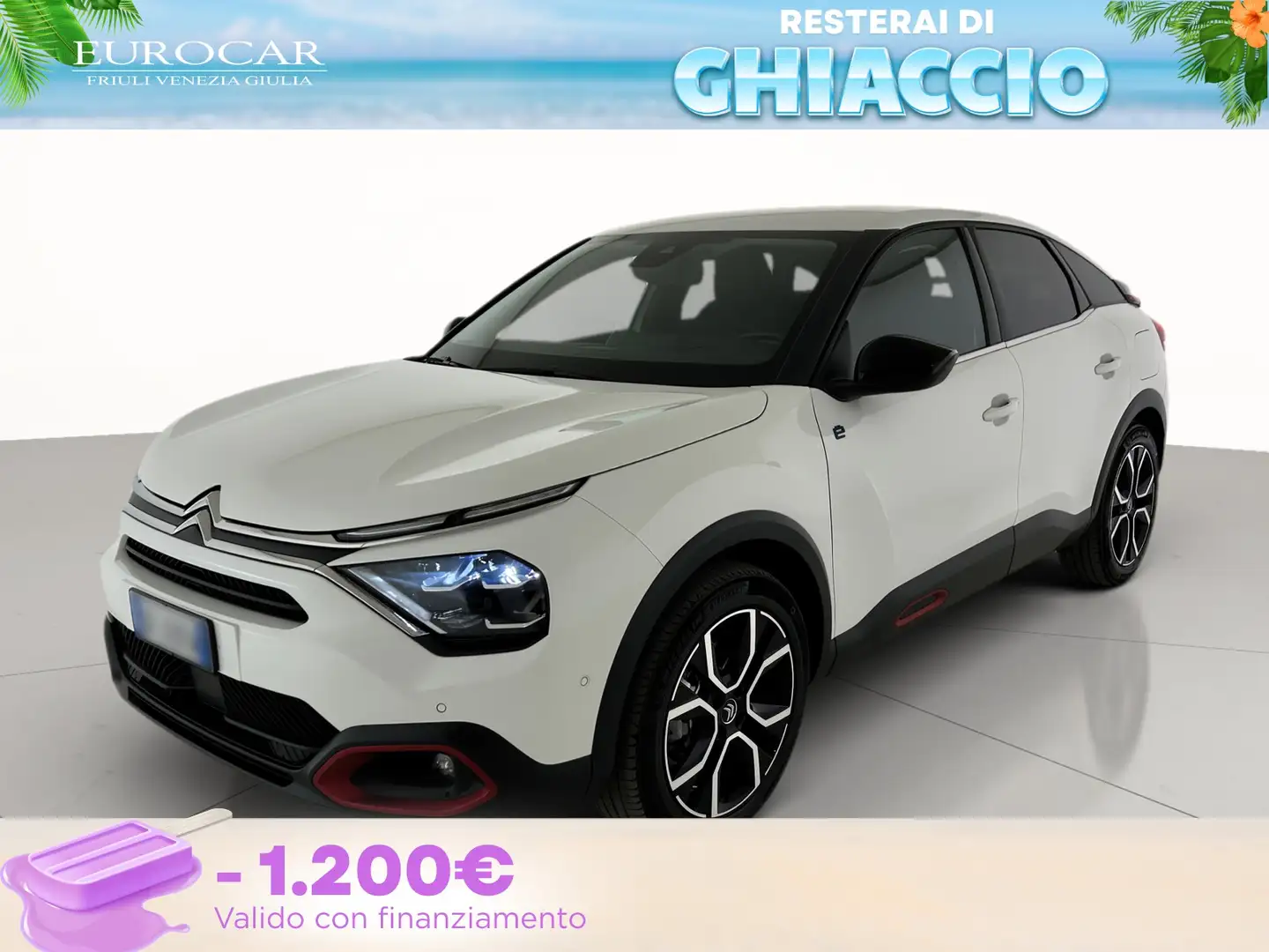 Citroen C4 100kw feel pack Bianco - 1