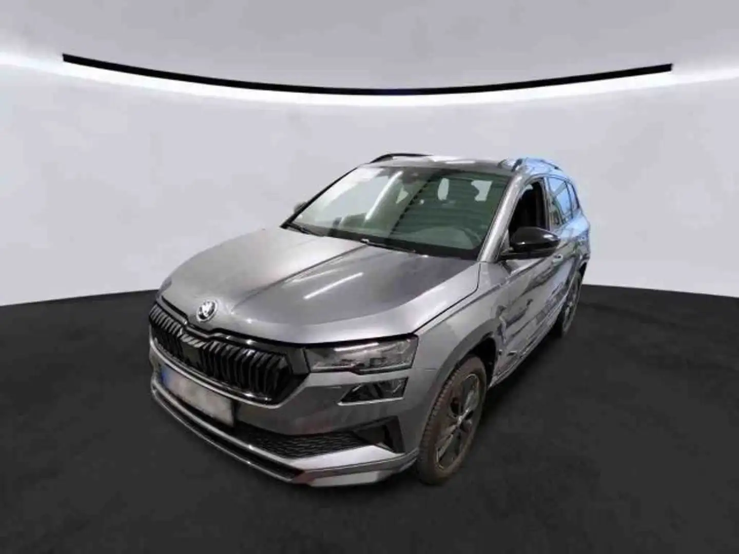 Skoda Karoq 2.0TDI DSG SPORTLINE LED+AHK+ACC+NAV+2xSHZ Gris - 2