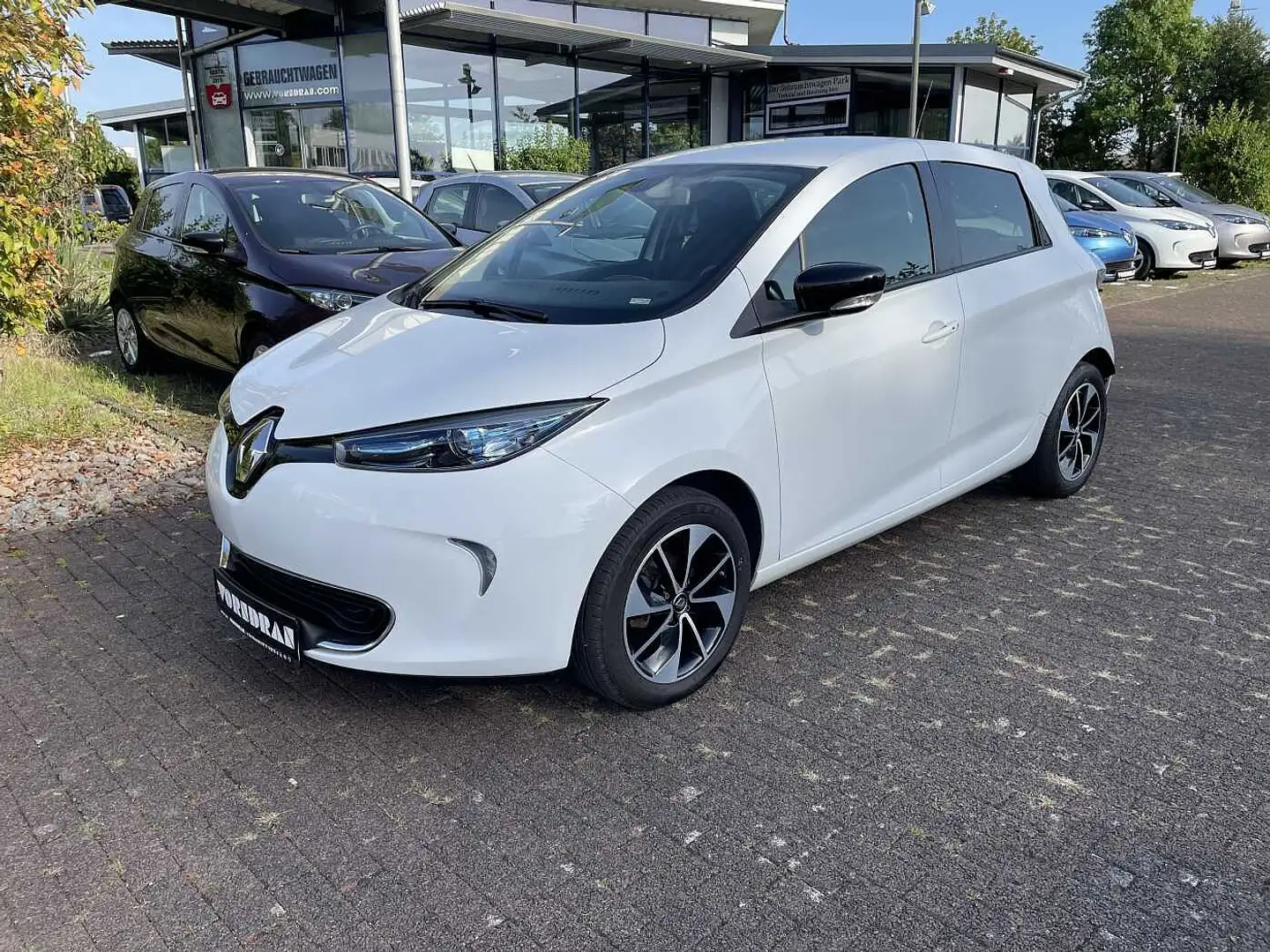 Renault ZOE Intens ZE40 Navi, SHZ, Kamera Batteriemiete Weiß - 1