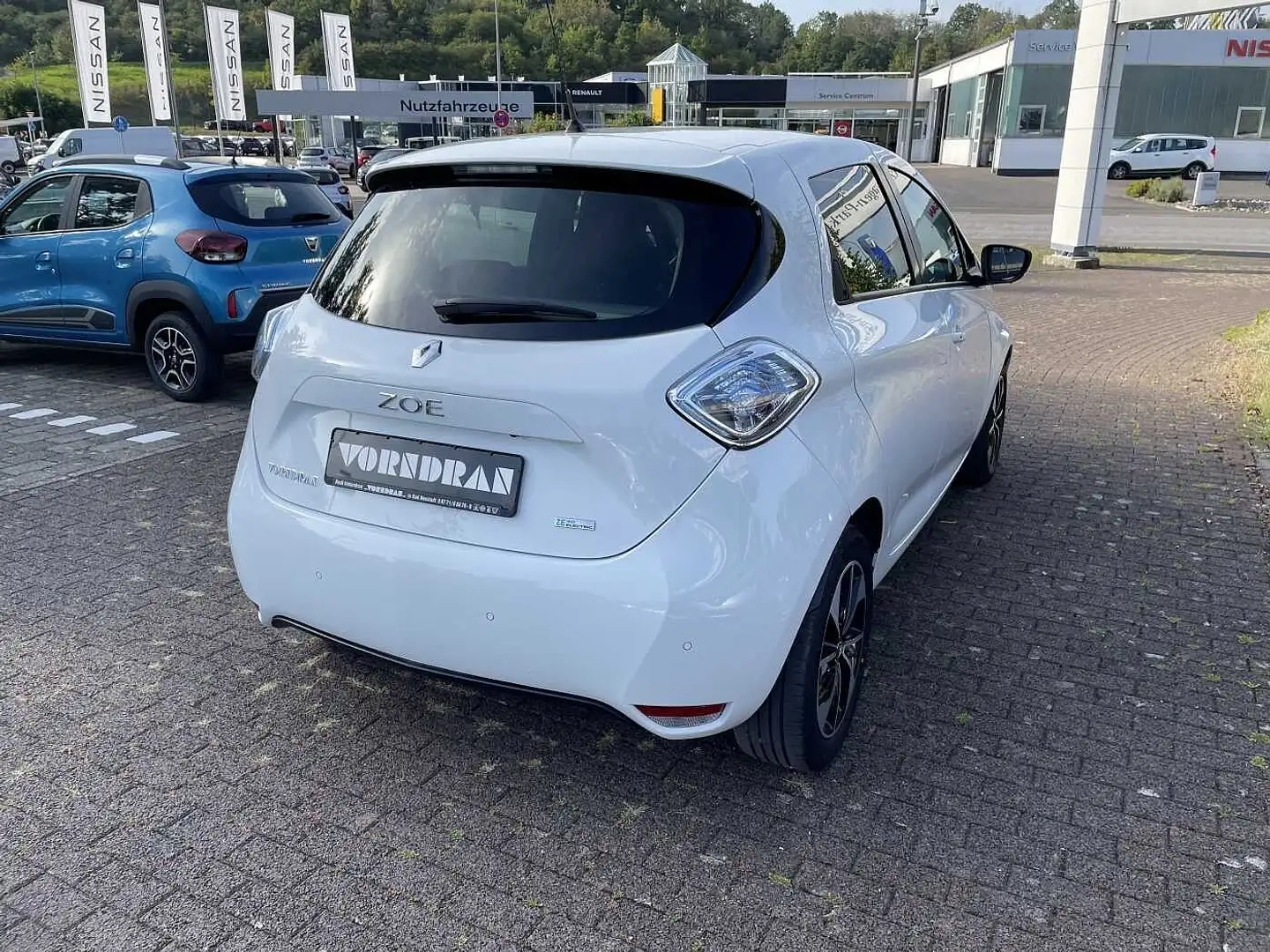 Renault ZOE Intens ZE40 Navi, SHZ, Kamera Batteriemiete Weiß - 2