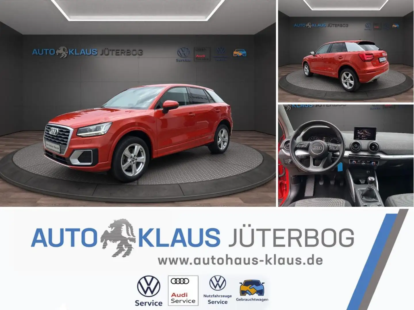 Audi Q2 sport 1.4 TFSI Navi+LED-Scheinwerfer+Sitzh. Naranja - 1