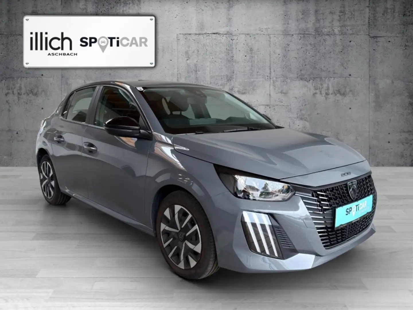 Peugeot 208 Active Benzin 100 Grau - 1