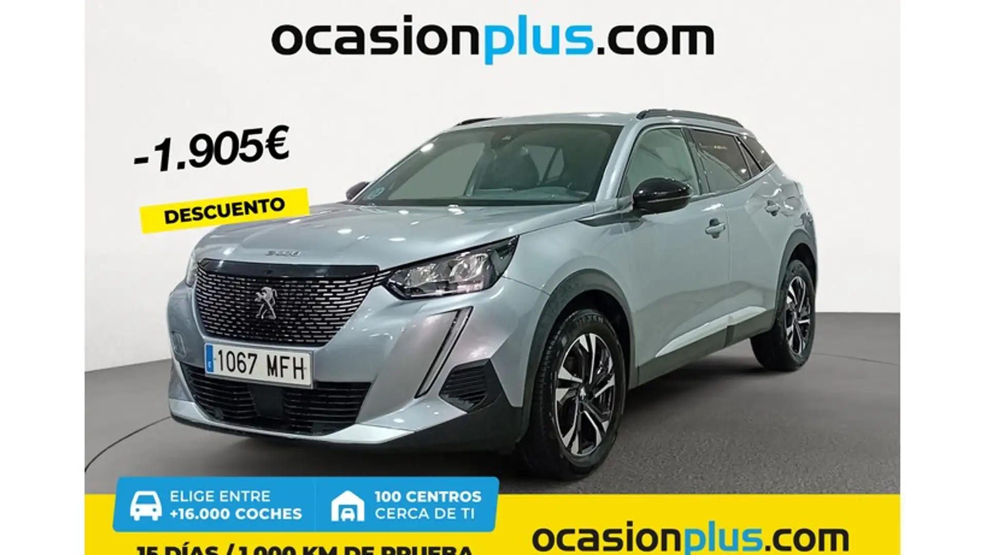 Peugeot 2008 1.2 PureTech S&S Allure Pack 100 Gris - 1
