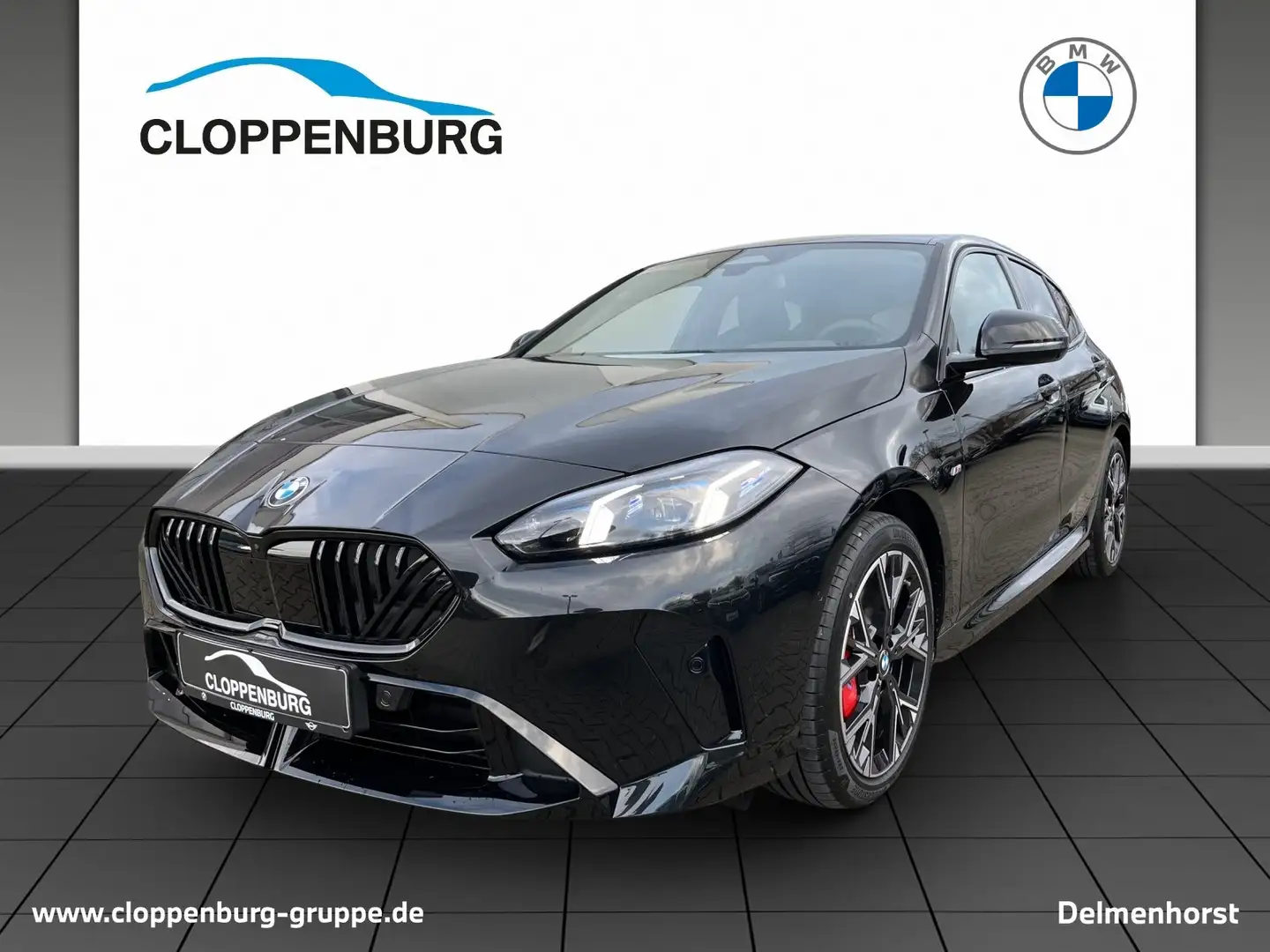 BMW 118 d M Sportpaket Pro Head-Up H&K adap.LED Komf.Zug 3 Schwarz - 1
