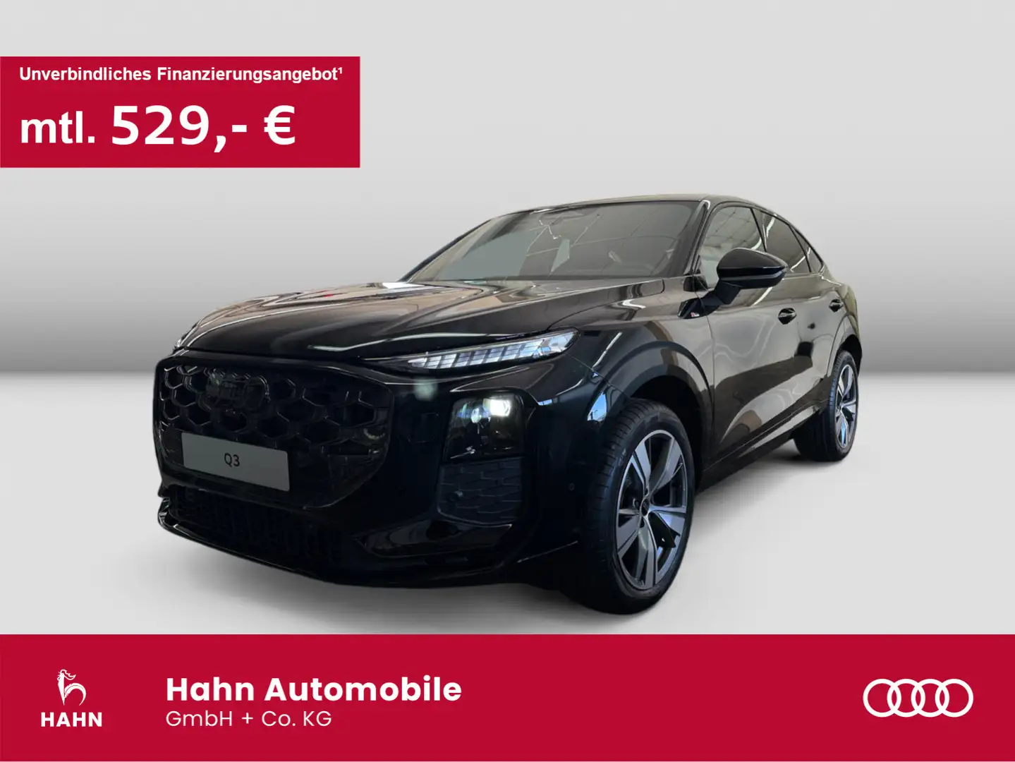 Audi Q3 TFSI 110 kW S tronic Schwarz - 1