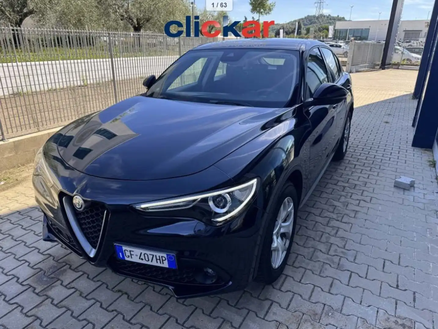Alfa Romeo Stelvio Stelvio 2020 2.2 t Business Q4 190cv AT8 Noir - 1
