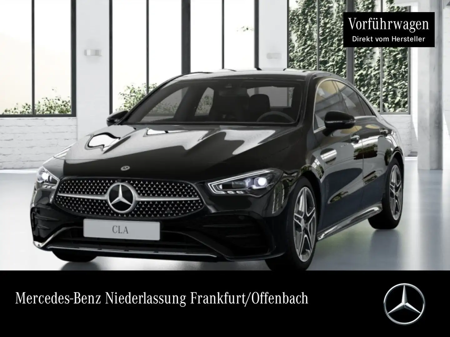 Mercedes-Benz CLA 200 AMG+360°+AHK+MULTIBEAM+TOTW+KEYLESS+7G Schwarz - 1