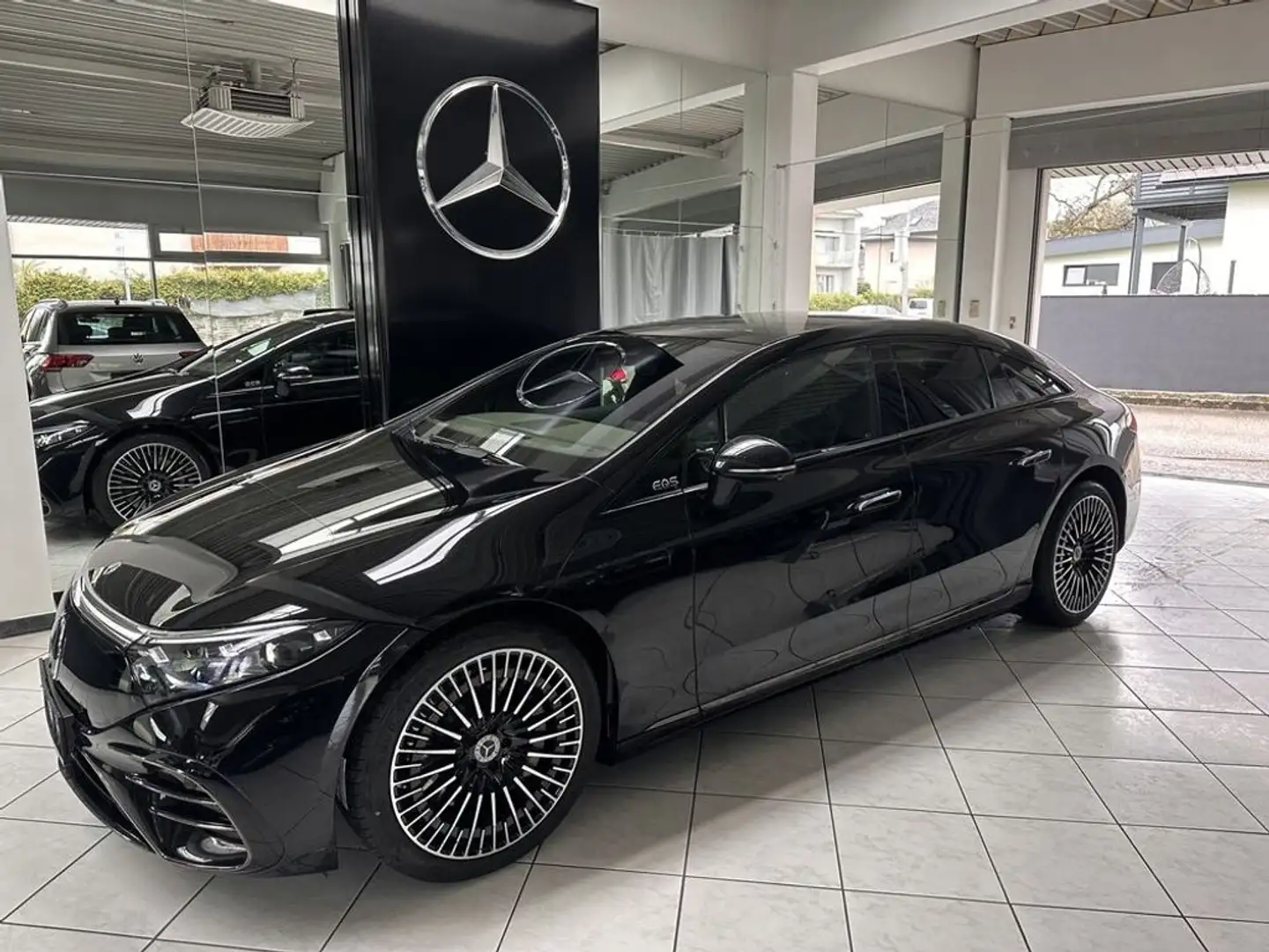 Mercedes-Benz EQS 450+  AMG / AHV / Keyless / PANO / MBUX / 360° Nero - 2