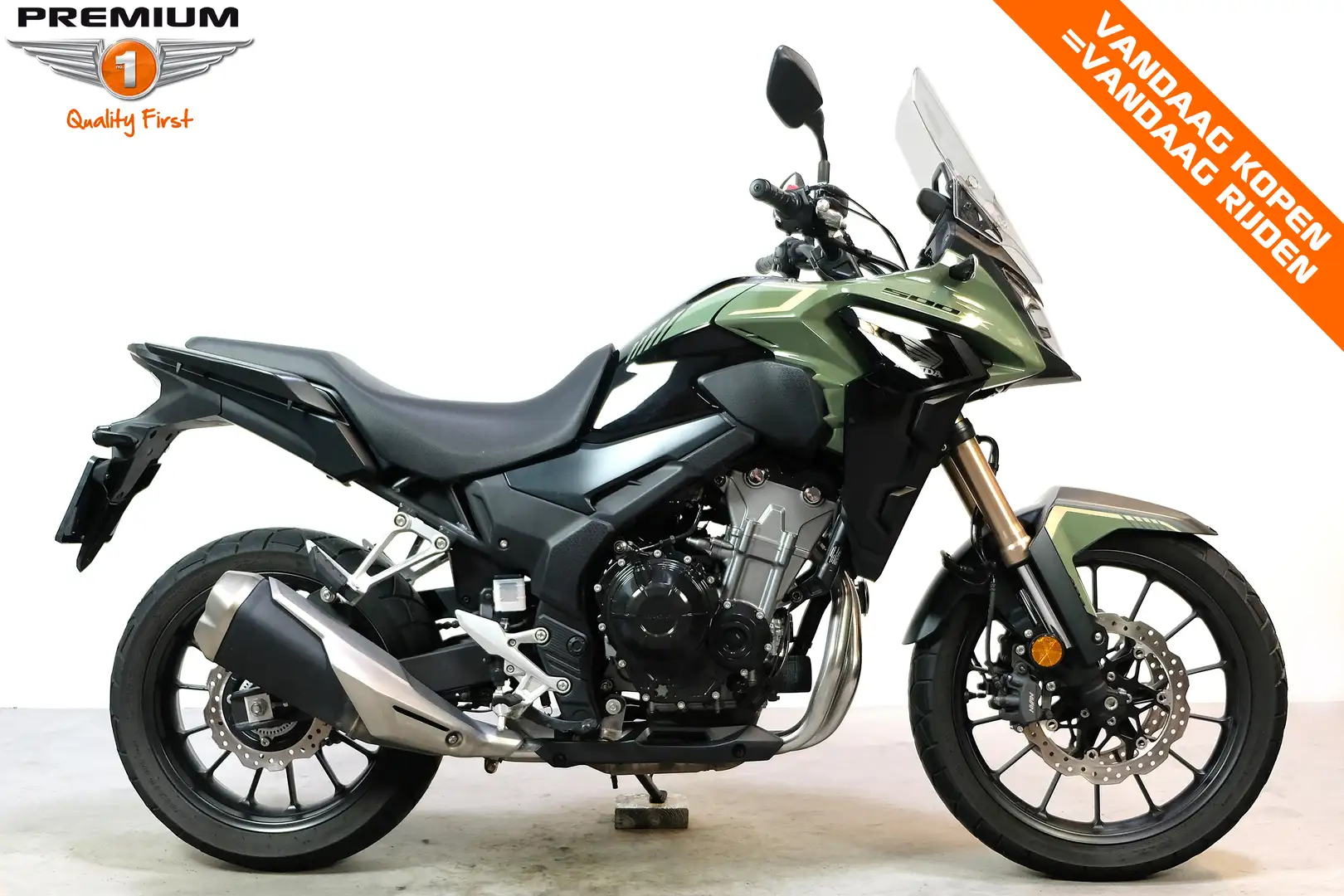 Honda CB 500 X Groen - 1