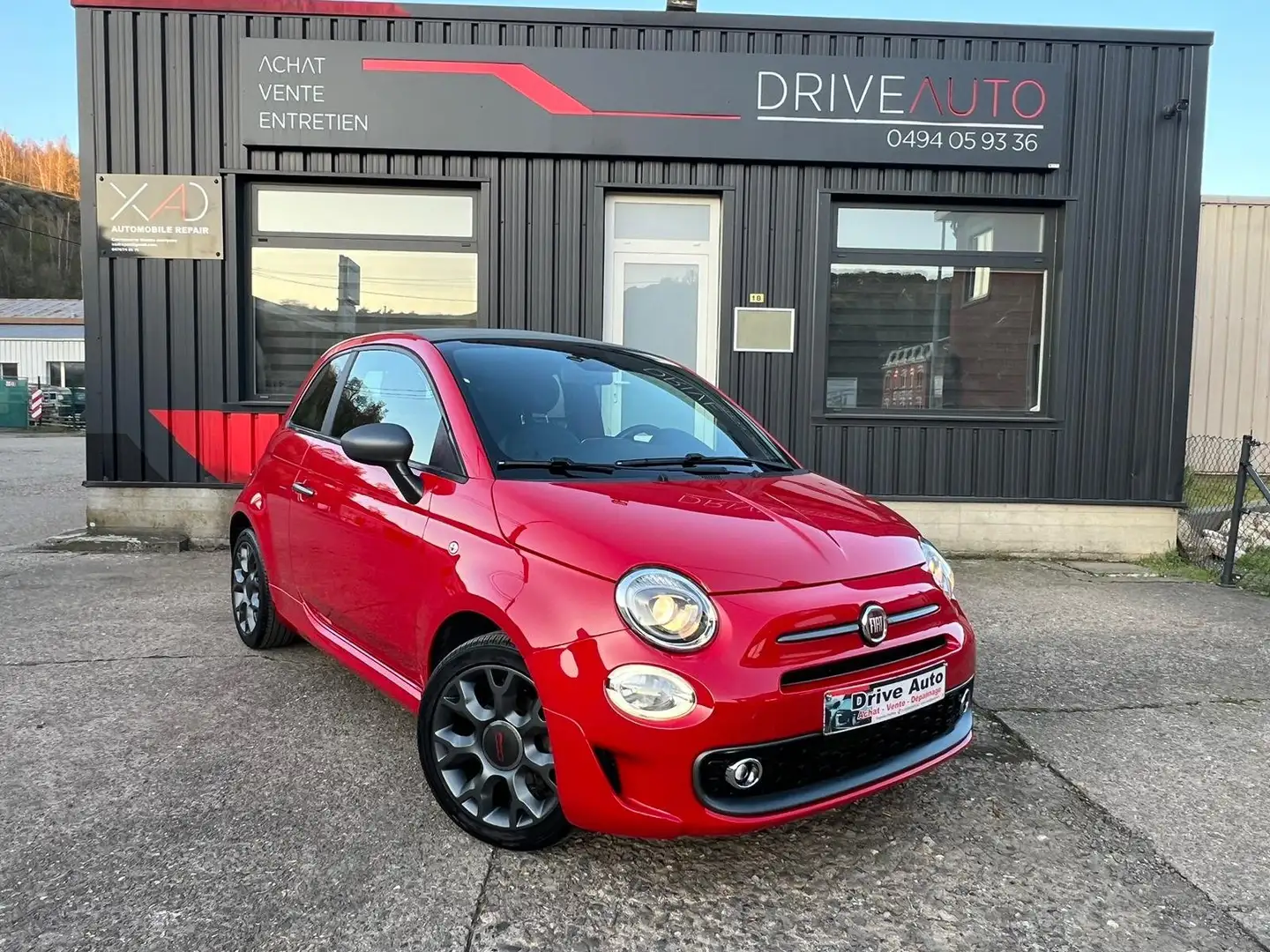 Fiat 500C Sport / Gps / Carplay / Capteurs / Virtual Cockpit Rouge - 2