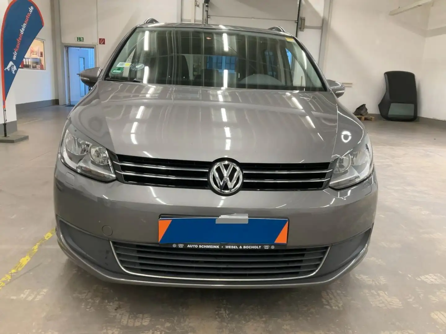Volkswagen Touran 2.0TDI 7 Sitze/Scheckheft/AHK/NAVI/SHZ Grau - 2