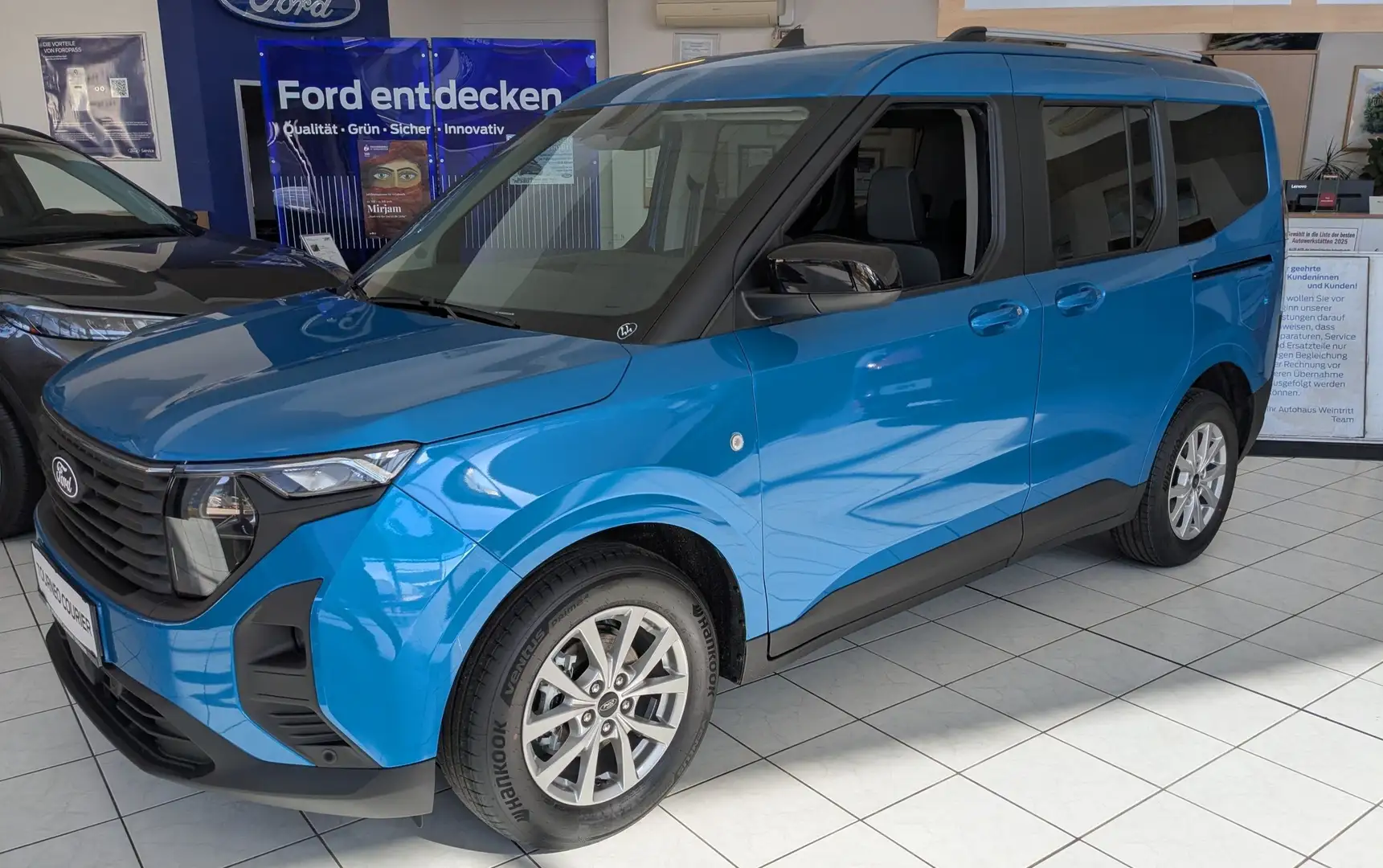 Ford Tourneo Courier 1,0 EcoBoost Titanium LEASINGAKTION!!! Blau - 1