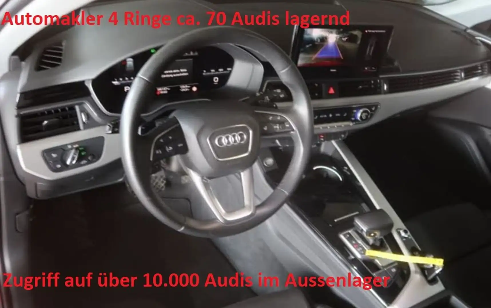 Audi A4 S-line MATRIX,ACC,AHK,Rückfahrk. Virtual C. Nav Rojo - 1