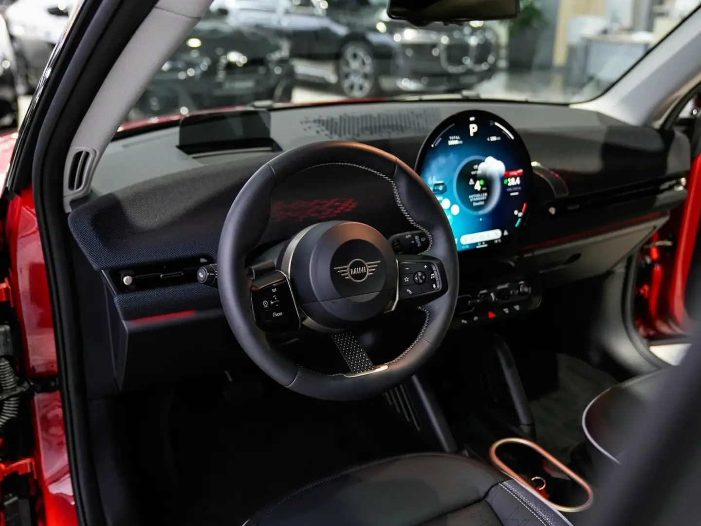 MINI Sonstige Classic Trim Panoramadach Head-Up Rot - 2