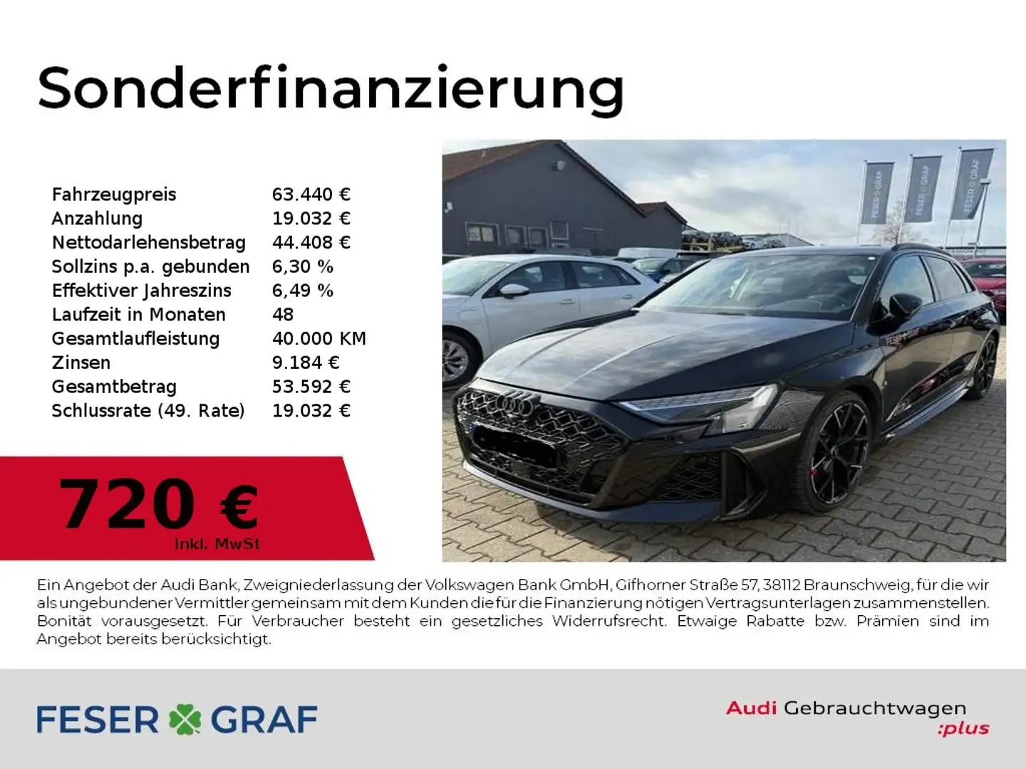 Audi RS3 Sportback Matrix,SONOS,280km/h,Kamera,Leder Schwarz - 1