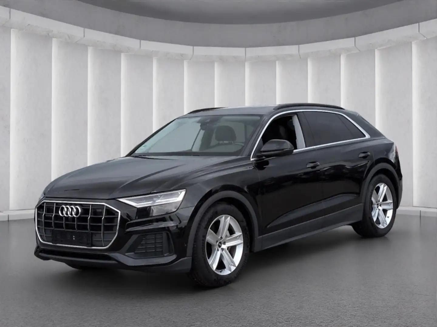 Audi Q8 50TDI quattro*Luftfed 360°Kam Panodach Leder Schwarz - 2