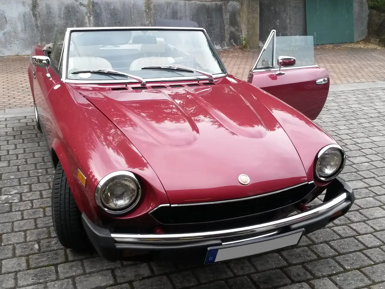Fiat 124 Spider Cabrio Pininfarina, OLDTIMER, H-Kennzeichen, foto 6