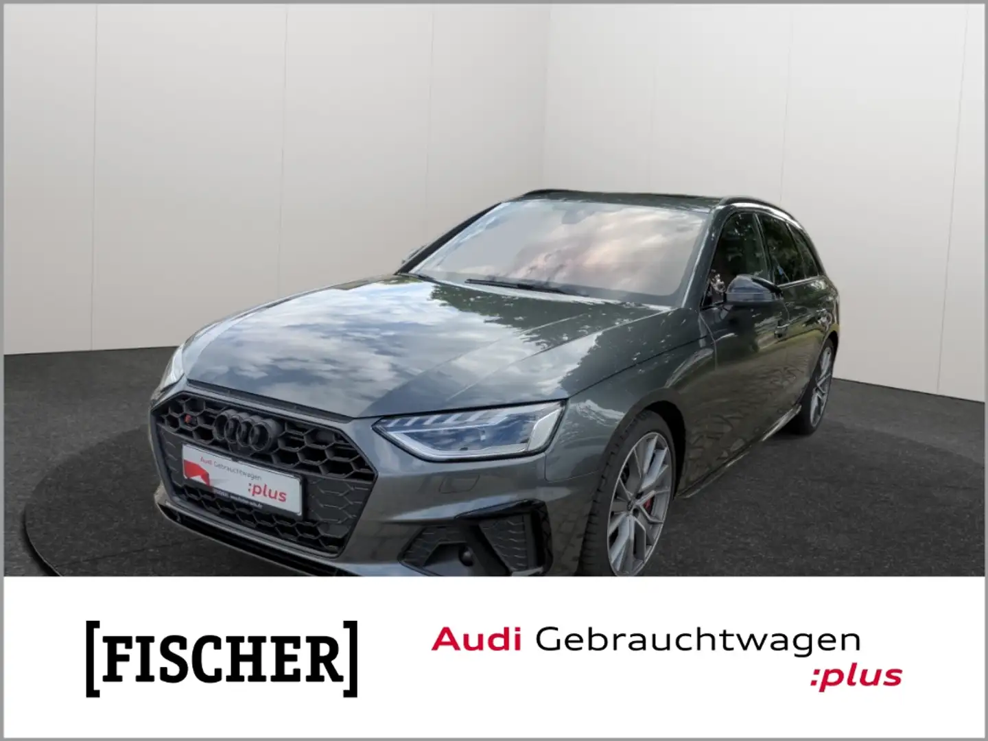 Audi S4 Avant TDI quattro Matix AHK STHZ Navi HUD B&O Pano Grau - 1