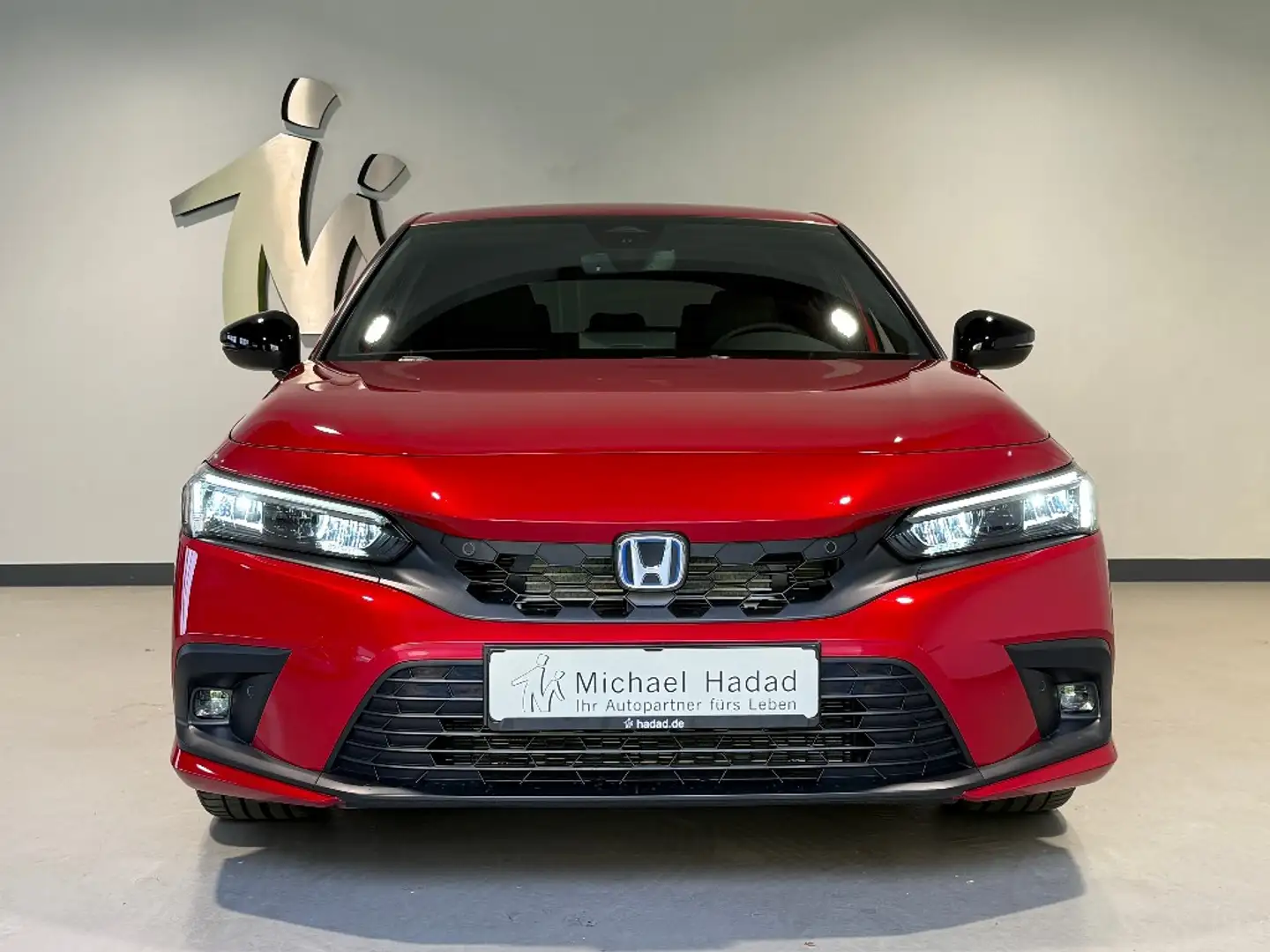 Honda Civic E:HEV 2.0 Hybrid Sport NAVI LED TOP Rouge - 2