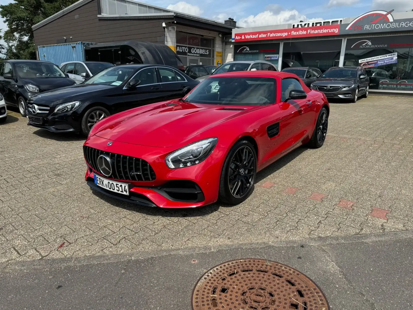 Mercedes-Benz AMG GT Roadster Schale Klappe Burmester NIGHT KA Rot - 2