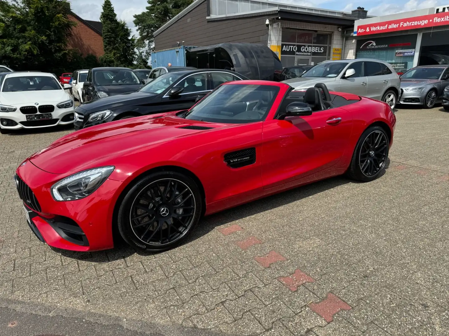 Mercedes-Benz AMG GT Roadster Schale Klappe Burmester NIGHT KA Rot - 1
