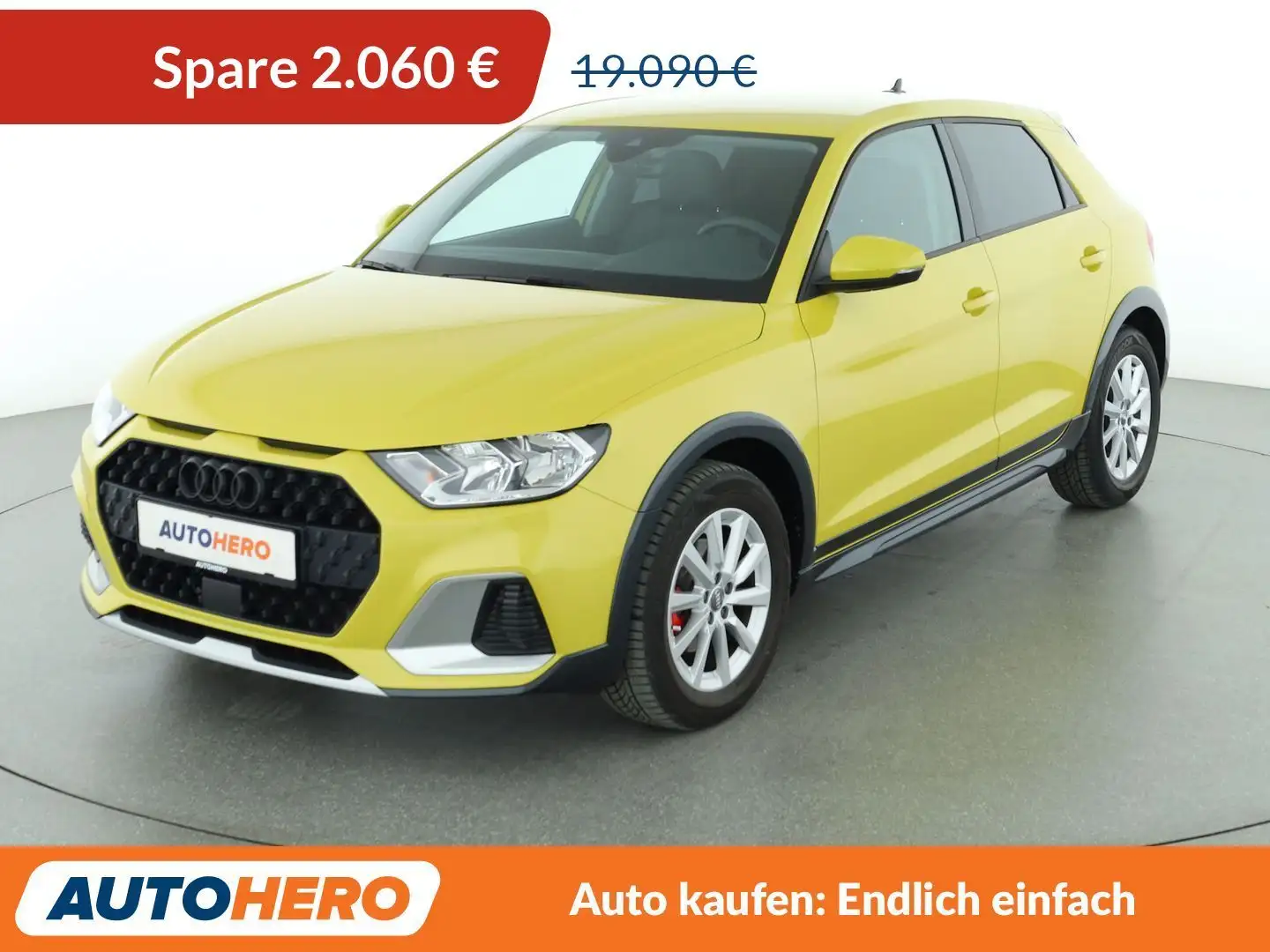 Audi A1 25 TFSI *TEMPO*VC*PDC*SHZ* Gelb - 1