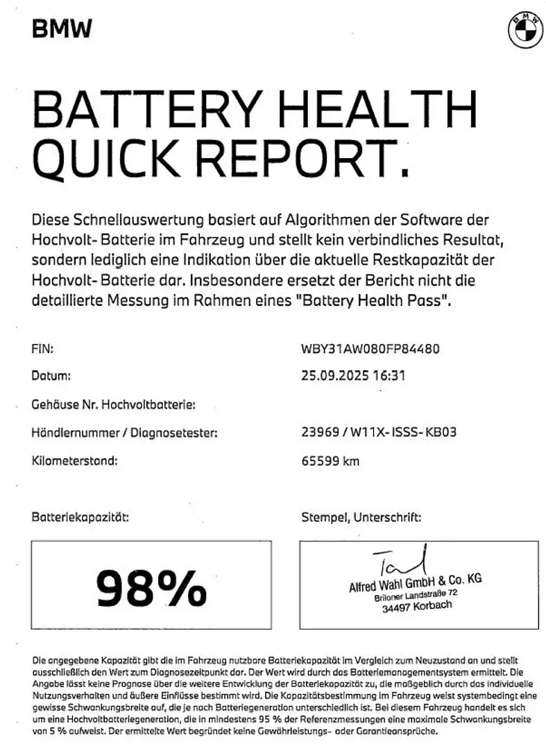 BMW i4 M50 Gran Coupé 98% Akku M Sport HeadUp Laser Harma Grau - 2