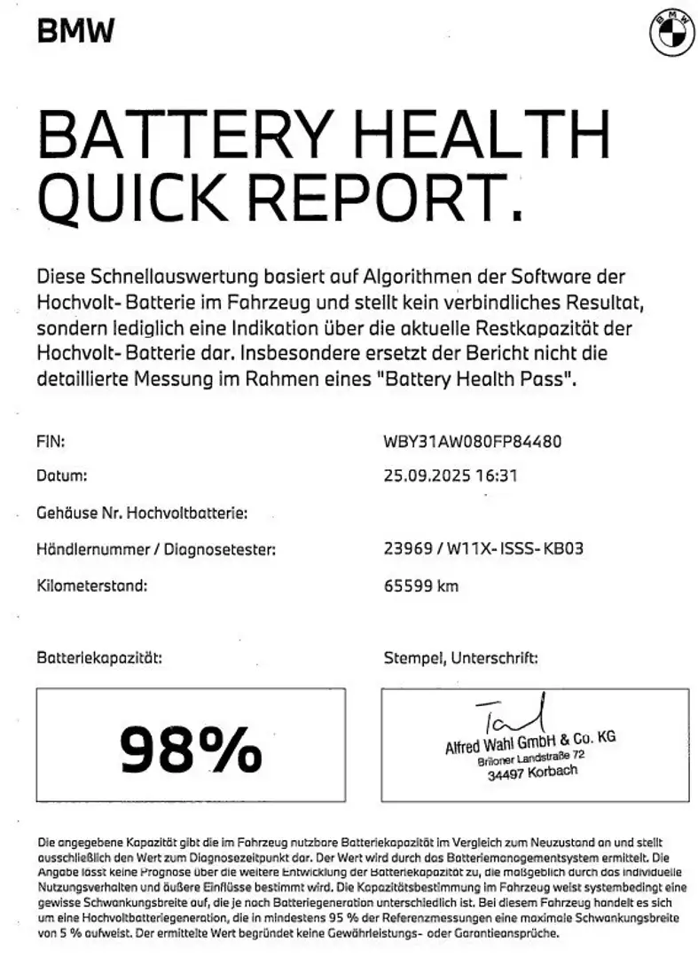 BMW i4 M50 Gran Coupé 98% Akku M Sport HeadUp Laser Harma Gris - 2