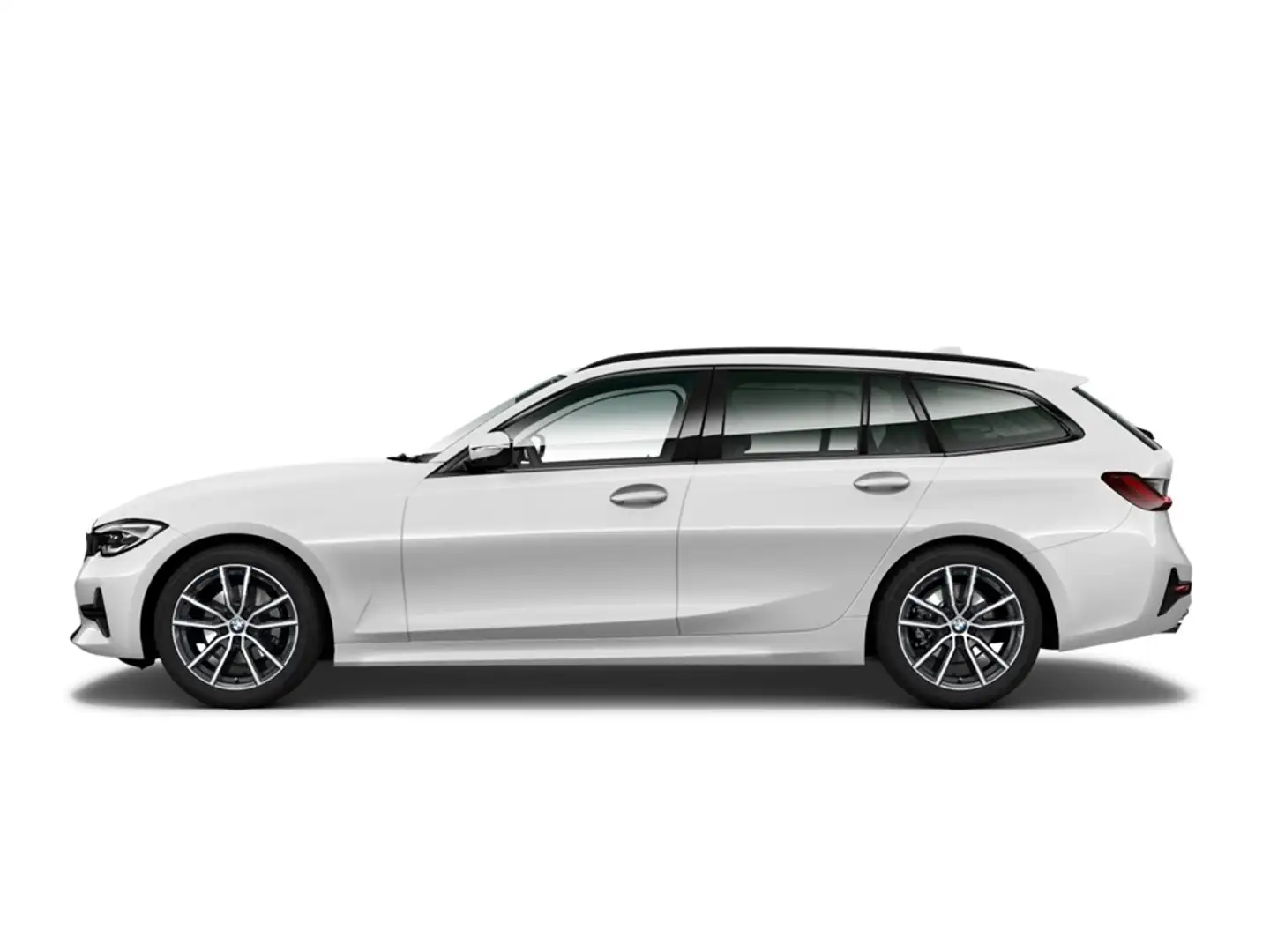 BMW 318 i Touring Sport Line Aut. AHZV+SHZG+SPORTSITZE+LED Weiß - 2