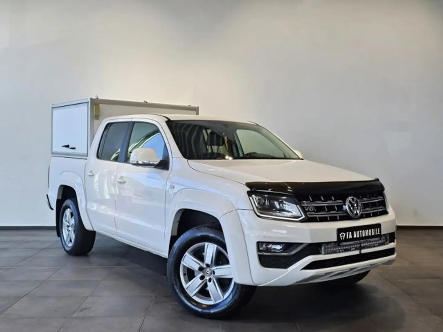 Volkswagen Amarok Highline 4M Xenon Leder Navi Kamera AHK Blanc - 2