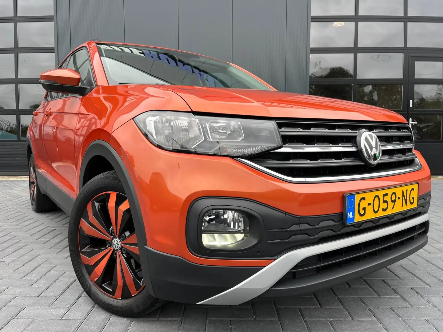 Volkswagen T-Cross 1.0 TSI Life NL.Auto/UNIEK/116PK/Carplay/Adaptive- Naranja - 2