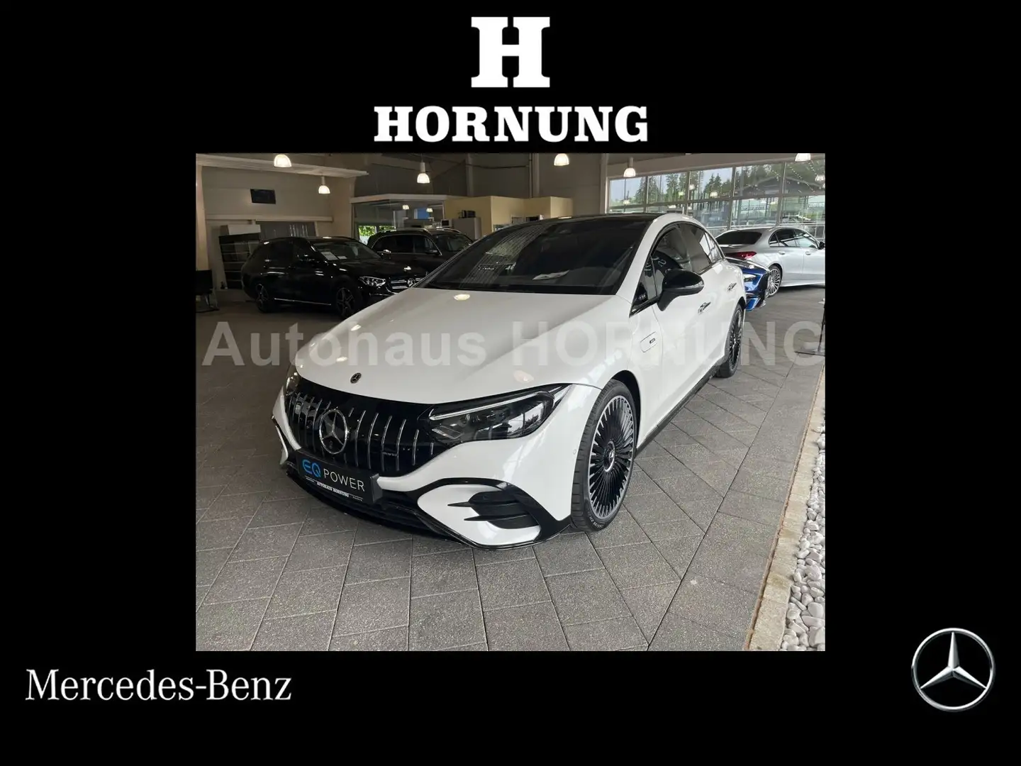 Mercedes-Benz EQE 43 EQE 43 4M Premium P/Hyperscreen/21"/Nappa/Carbon Blanco - 1