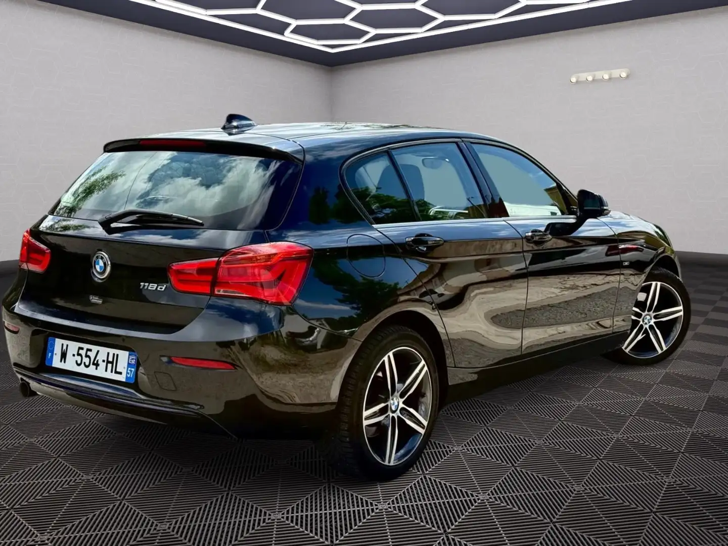 BMW 118 118 d Sport Line Noir - 2