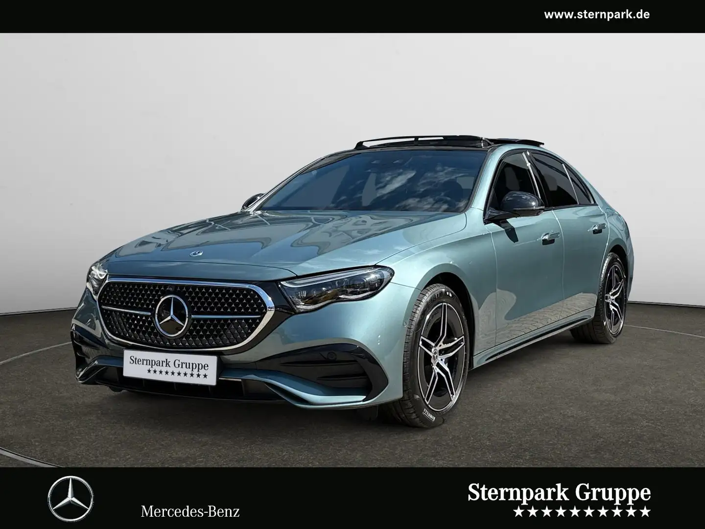 Mercedes-Benz E 300 E 300 e 4M AMG Night+Pano+SUPER+Distro+AHK+360°+ Argent - 1
