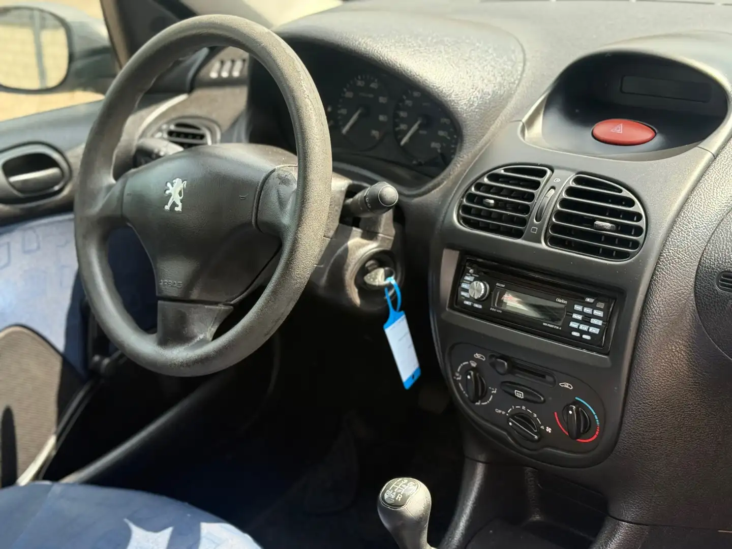 Peugeot 206 1.4 XR Apk tot 04-02-2026 Czarny - 2