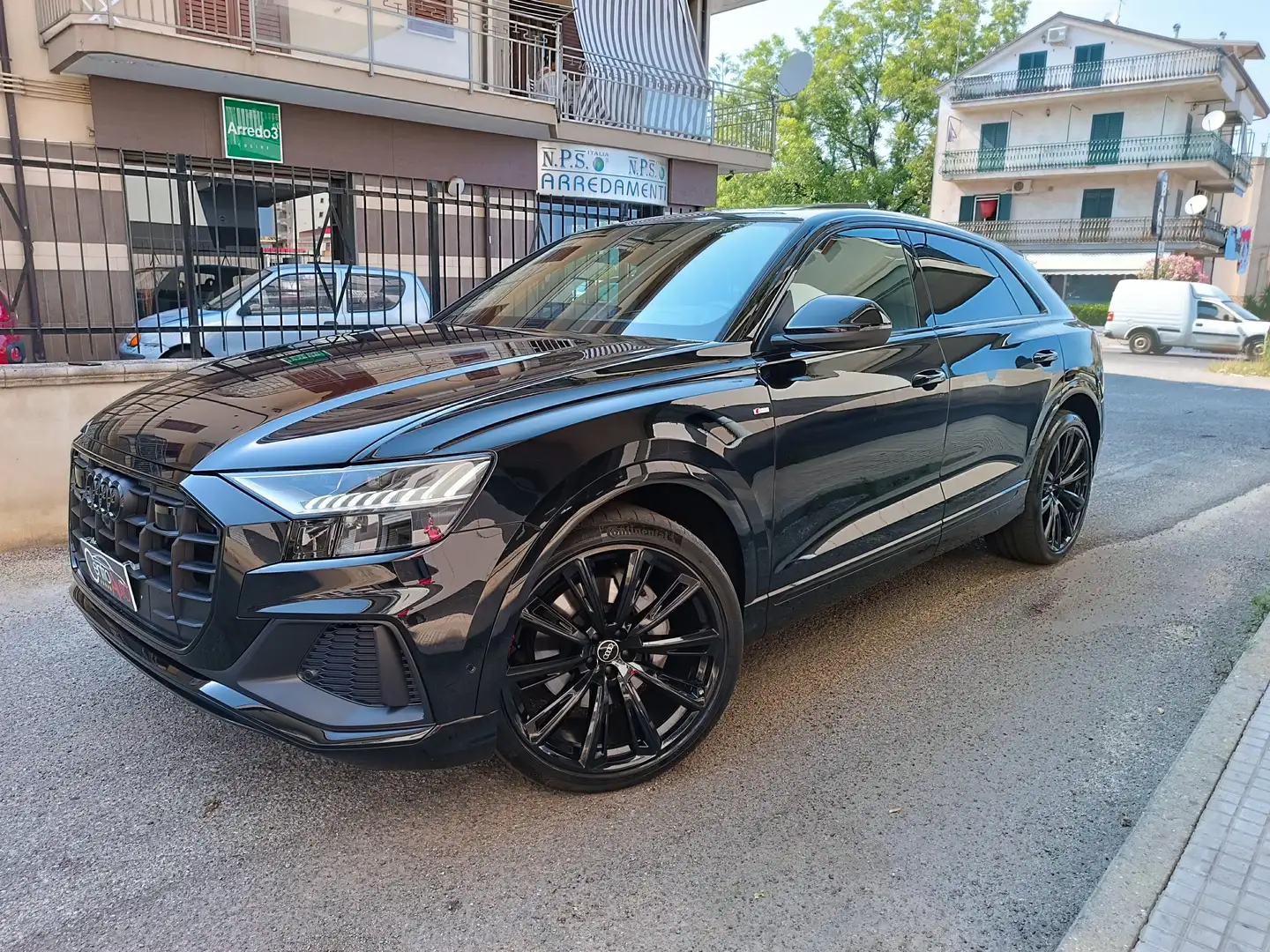 Audi Q8 50 3.0 tdi S-Line quattro Fari Matrix HD Nero - 1