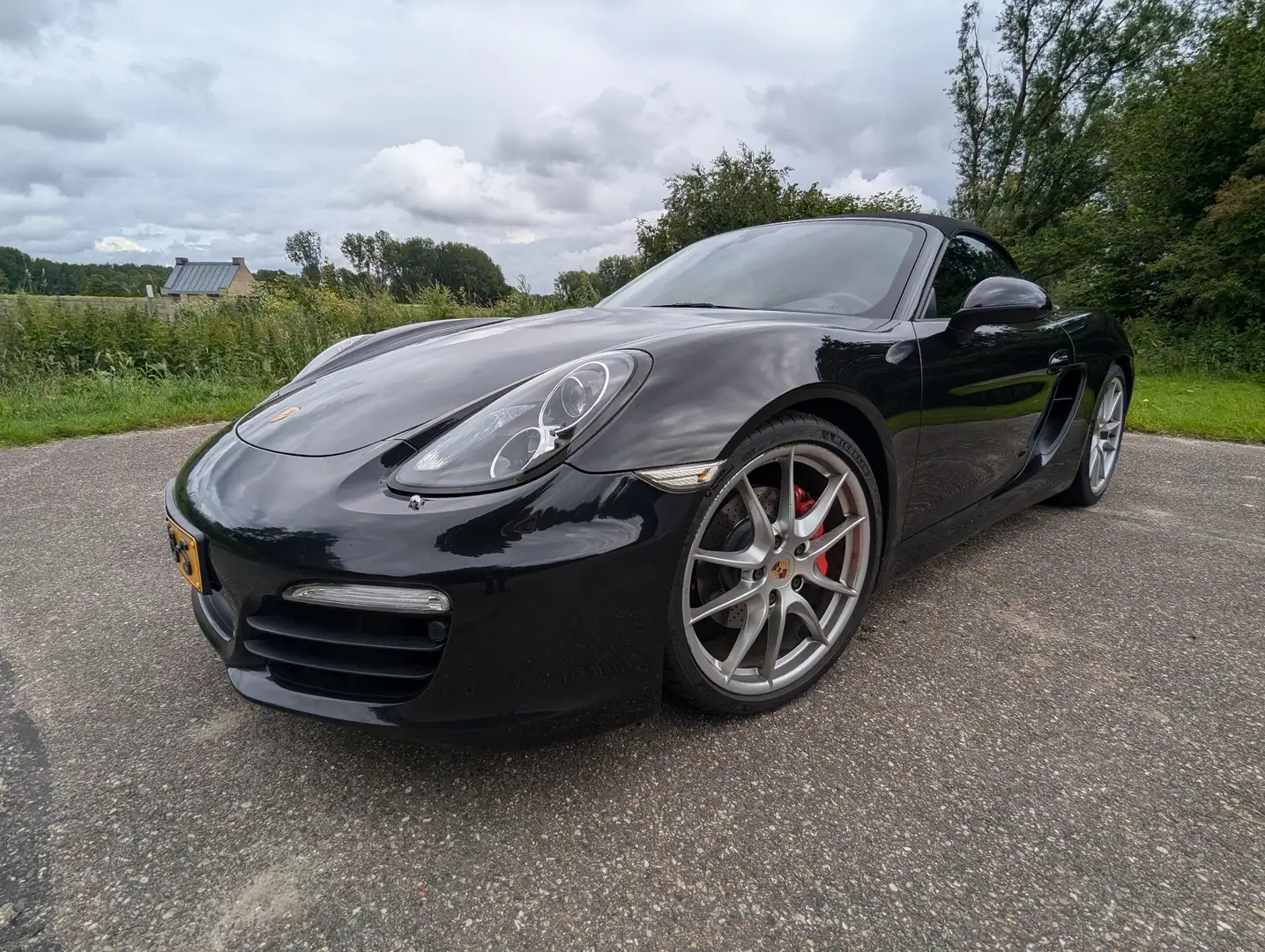 Porsche Boxster 981 Boxster S, zwart/zwart PDK Zwart - 1