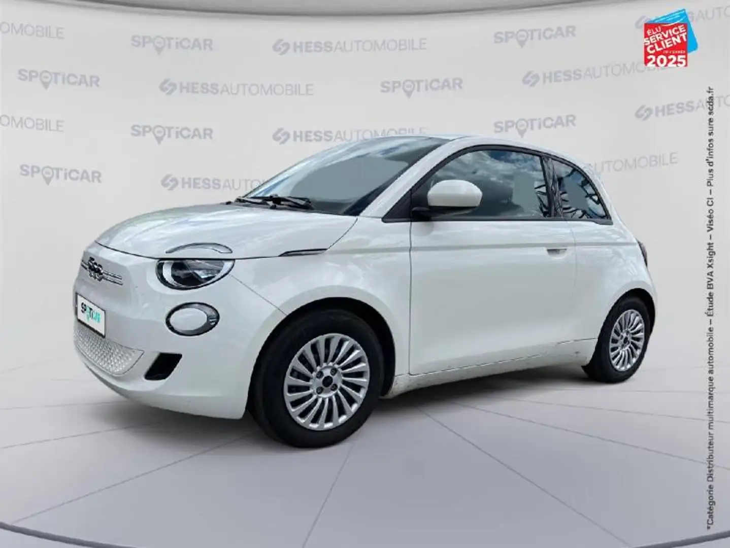 Fiat 500e e 118ch Icône Blanc - 1
