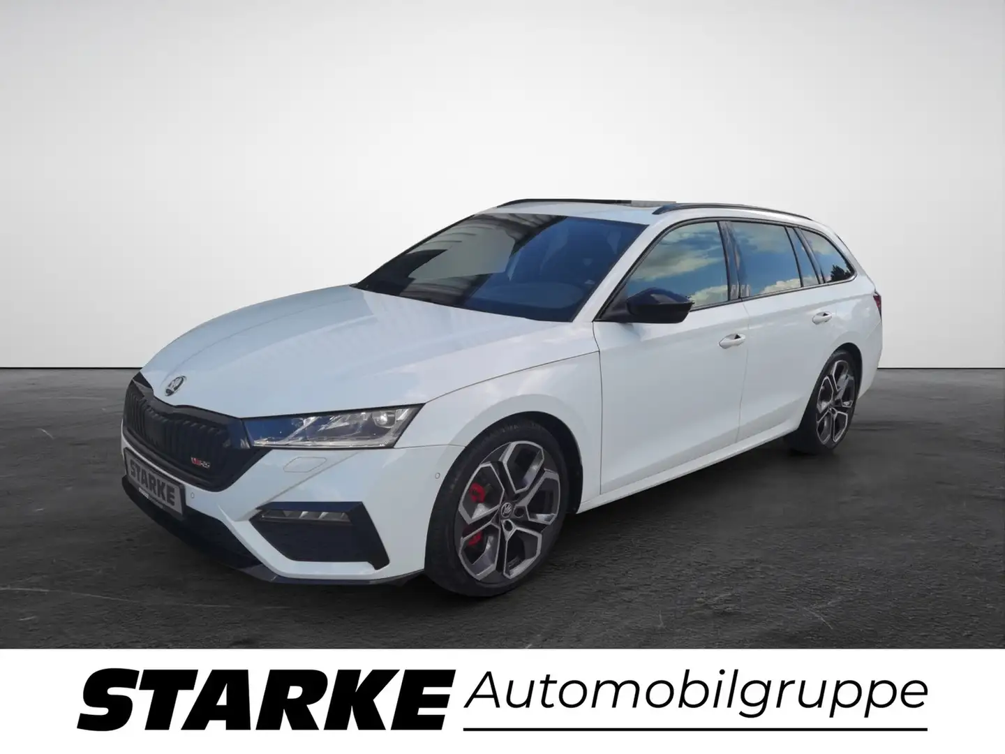 Skoda Octavia Combi 2.0 TSI DSG RS Plus Weiß - 2