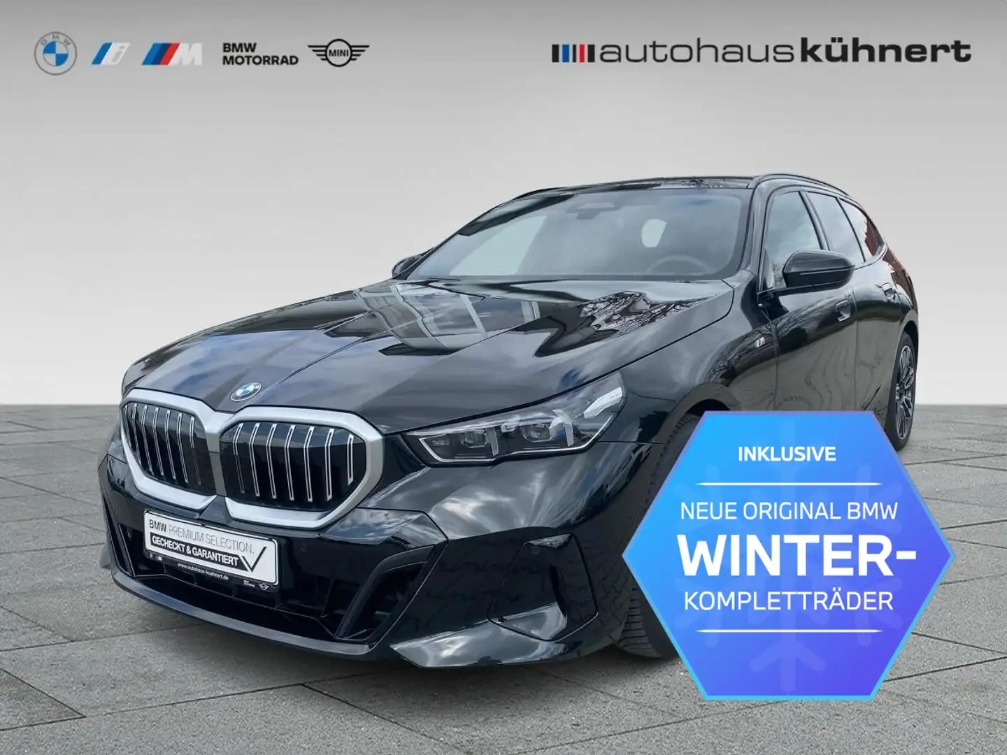BMW 520 d xDrive Touring ///M Sport SpurAss ACC PanoSD AHK Noir - 1