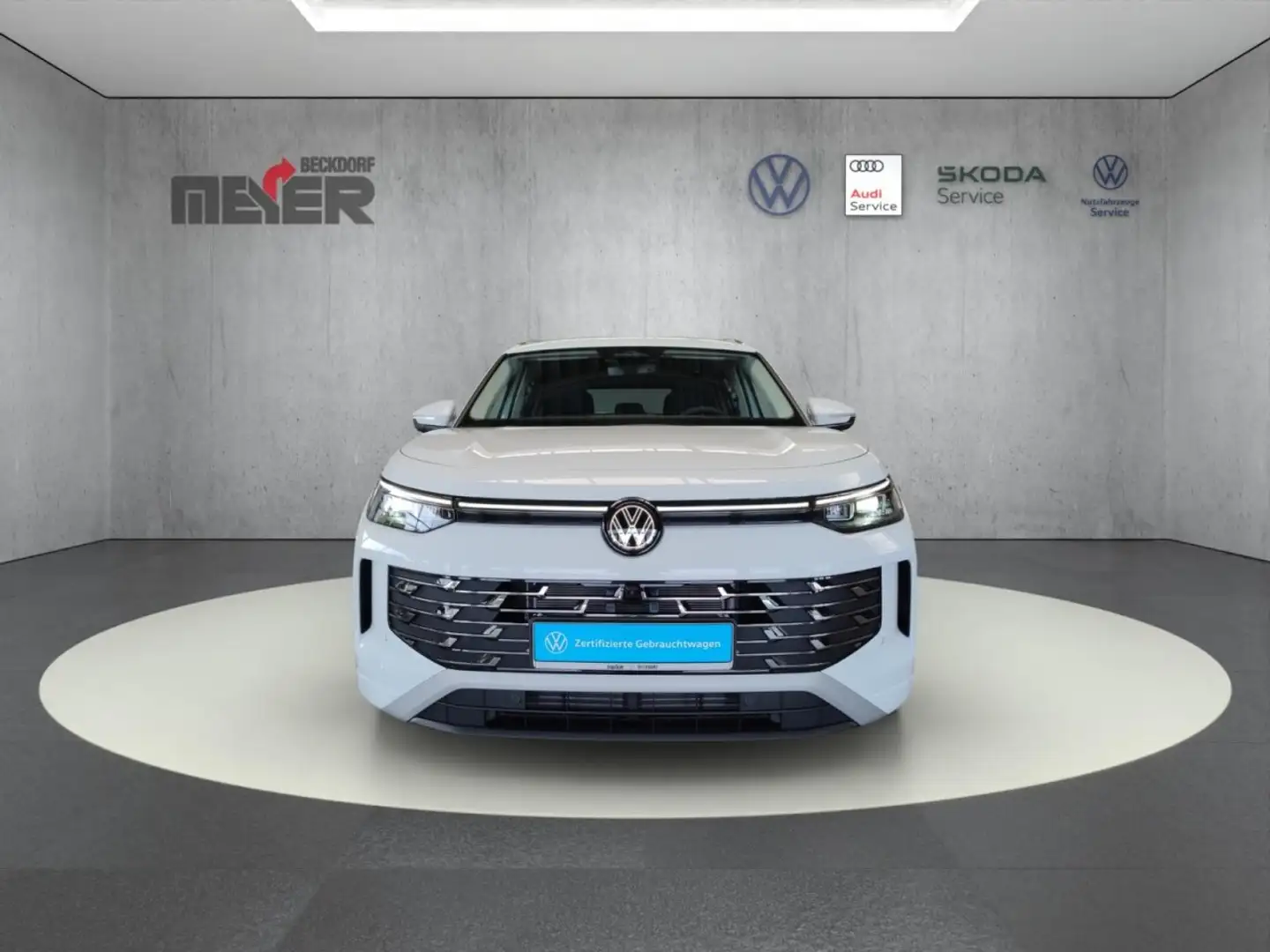 Volkswagen Tayron Elegance 1.5 eTSI DSG Klima Navi Rückfahrkamera Blanc - 2