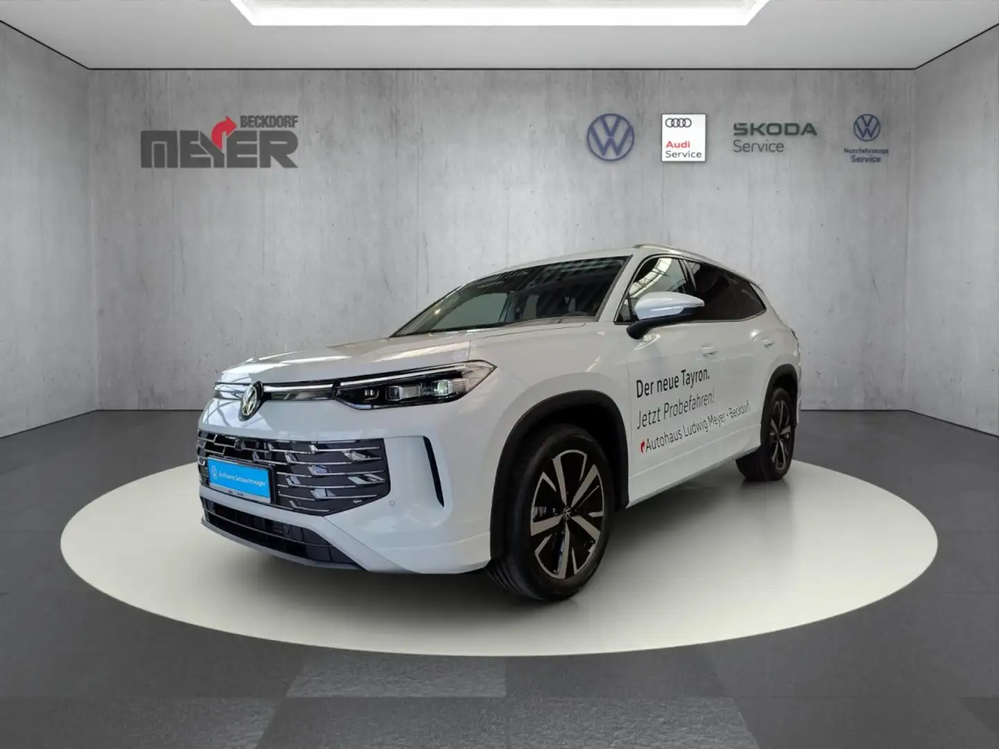Volkswagen Tayron Elegance 1.5 eTSI DSG Klima Navi Rückfahrkamera Blanc - 1