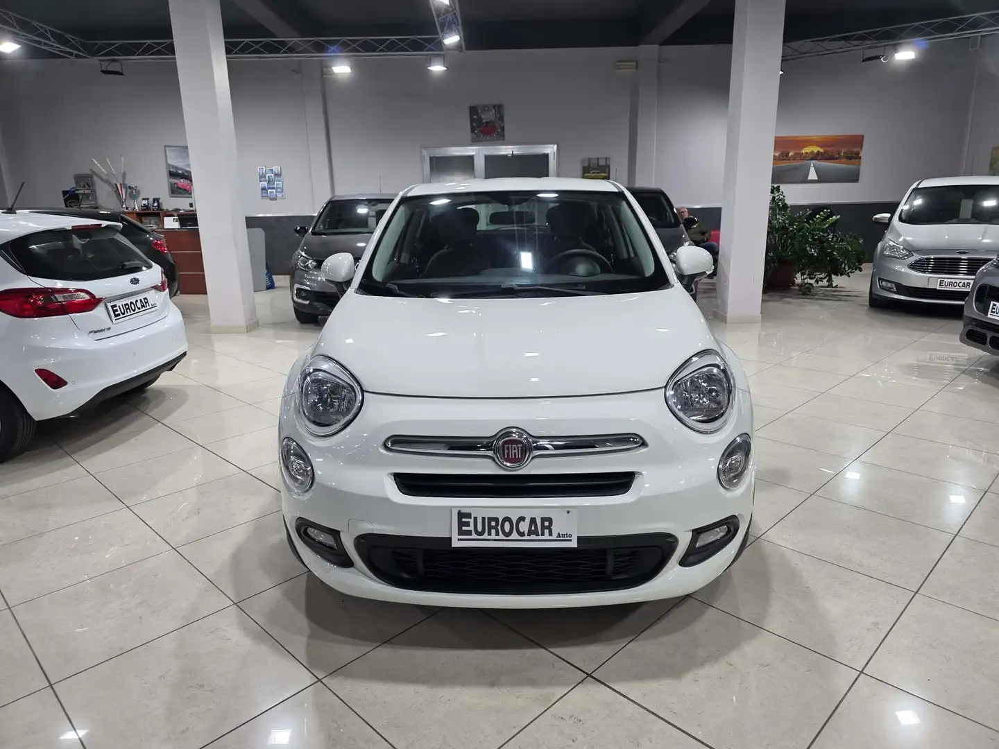 Fiat 500X 500X 1.6 mjt Business 4x2 120cv Blanc - 1
