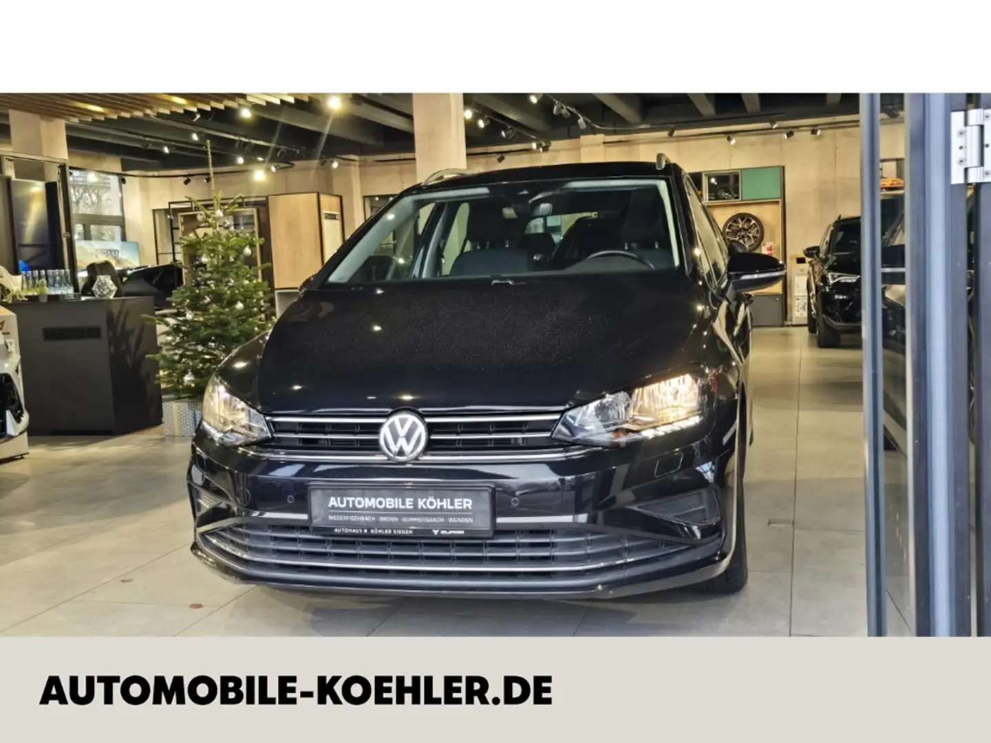 Volkswagen Golf Sportsvan VII 1.5 TSI IQ.DRIVE Navi Sitzheizung PDC Noir - 1