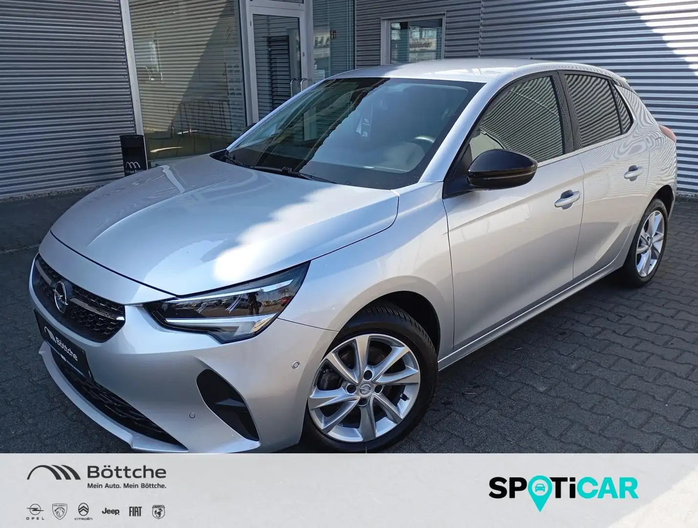 Opel Corsa F Elegance TEILLEDER*NAVI*KAMERA*SITZHEIZUNG Gris - 1