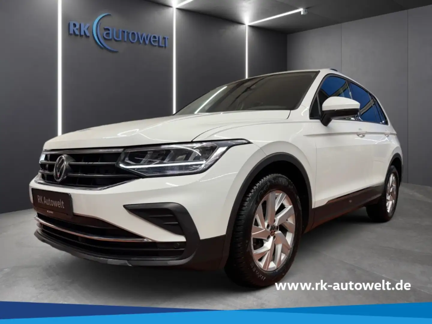 Volkswagen Tiguan Active 2.0 TDI LED Navi AHK Climatronic Blanc - 1