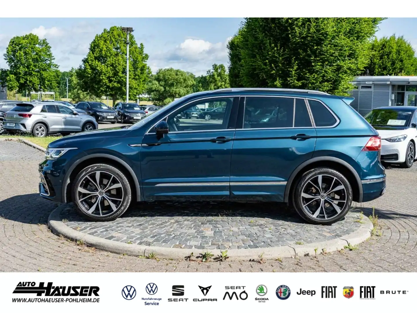 Volkswagen Tiguan R-Line 2.0 TSI DSG 4Motion AHK STANDHZG DCC EL. HE Blau - 2